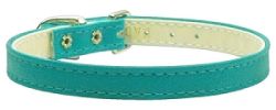 3/8" Plain Collar Turquoise 10