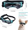 Dog And Cat Goggles Sunglasses Small Dog Puppy Windproof And UV-Proof Glasses Adjustable Lightweight Anti-Fog Dog Goggles Suitable For Small Dogs