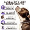 Glucosamine for Dogs Functional Dog Joint Supplement with Chondroitin Msm Hemp Oil Supports Better Mobility Hip and Joint Health 180 Duck Flavored Dog