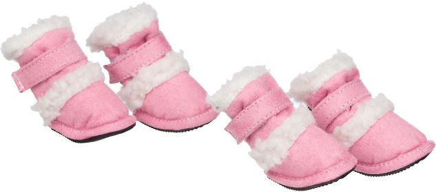 Shearling "Duggz" Pet Shoes (size: large)