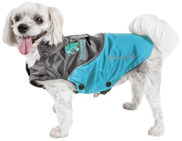 Touchdog Subzero-Storm Waterproof 3M Reflective Dog Coat w/ Blackshark technology (size: medium)